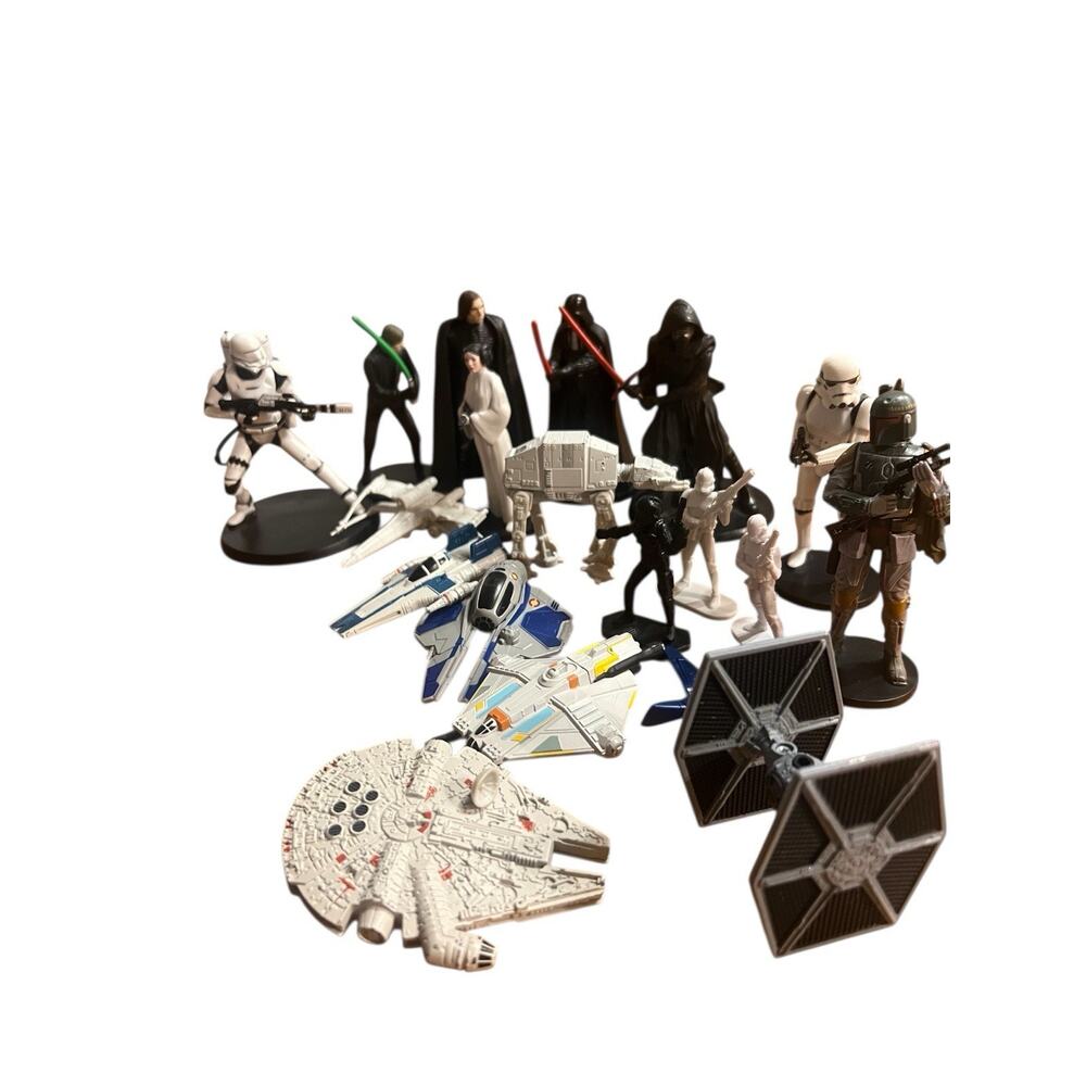 Disney Star Wars mix Lot Matchbox Star Wars Ships figuring Darth Vader